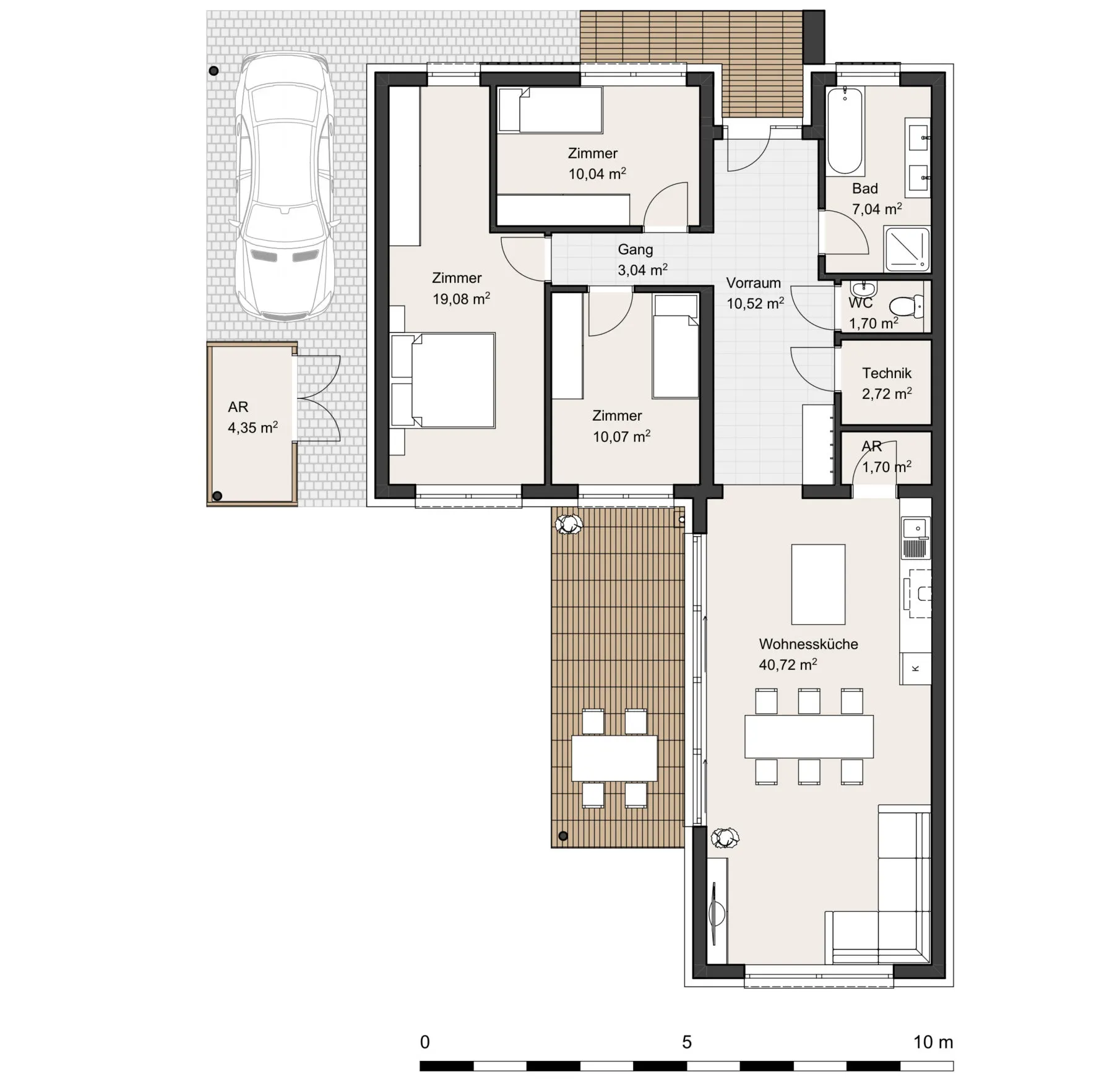 Bungalow Living Plan