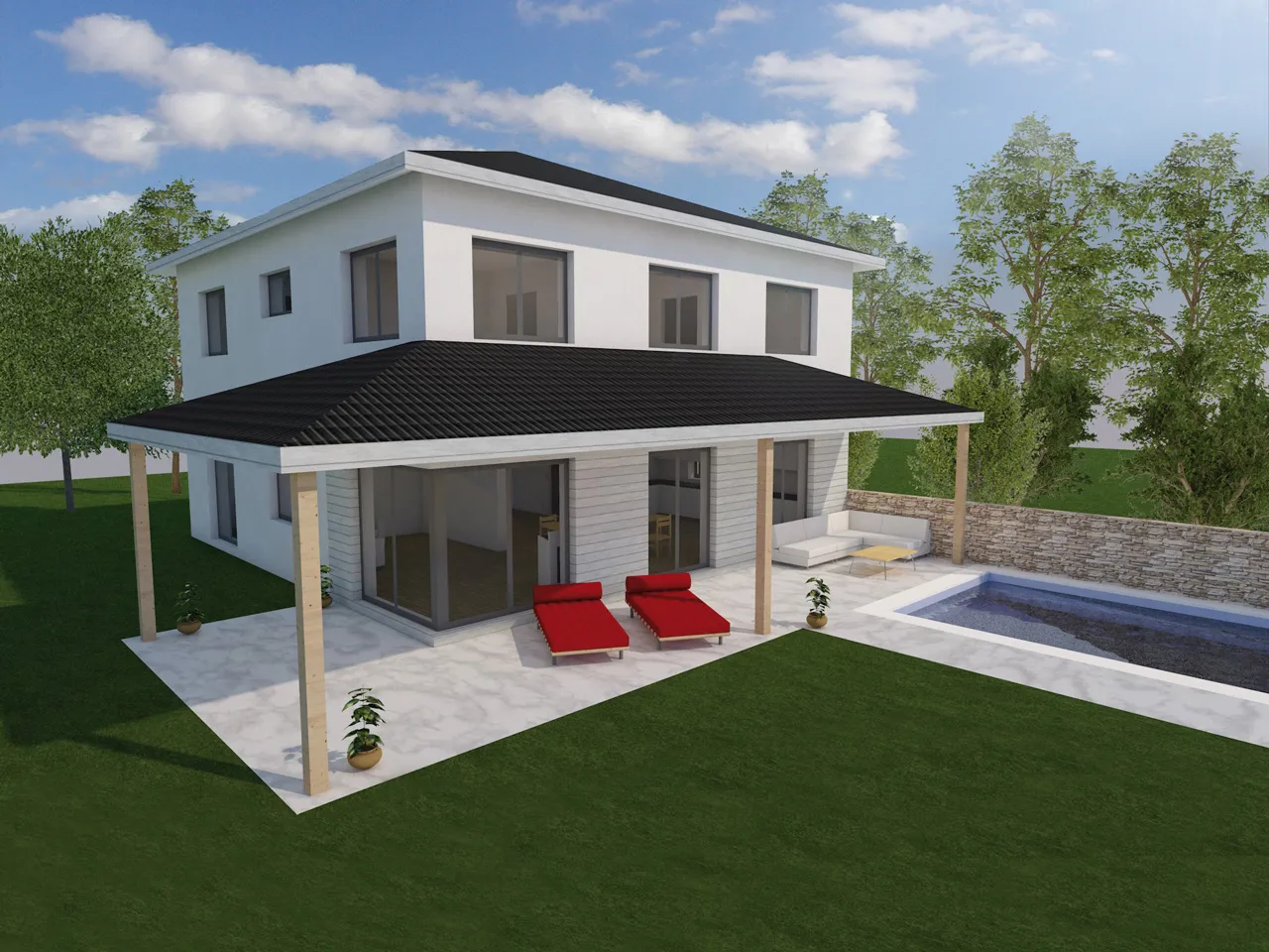 Haus Home Rendering