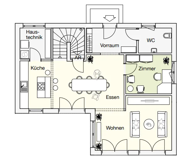 Liberty Plan Erdgeschoss